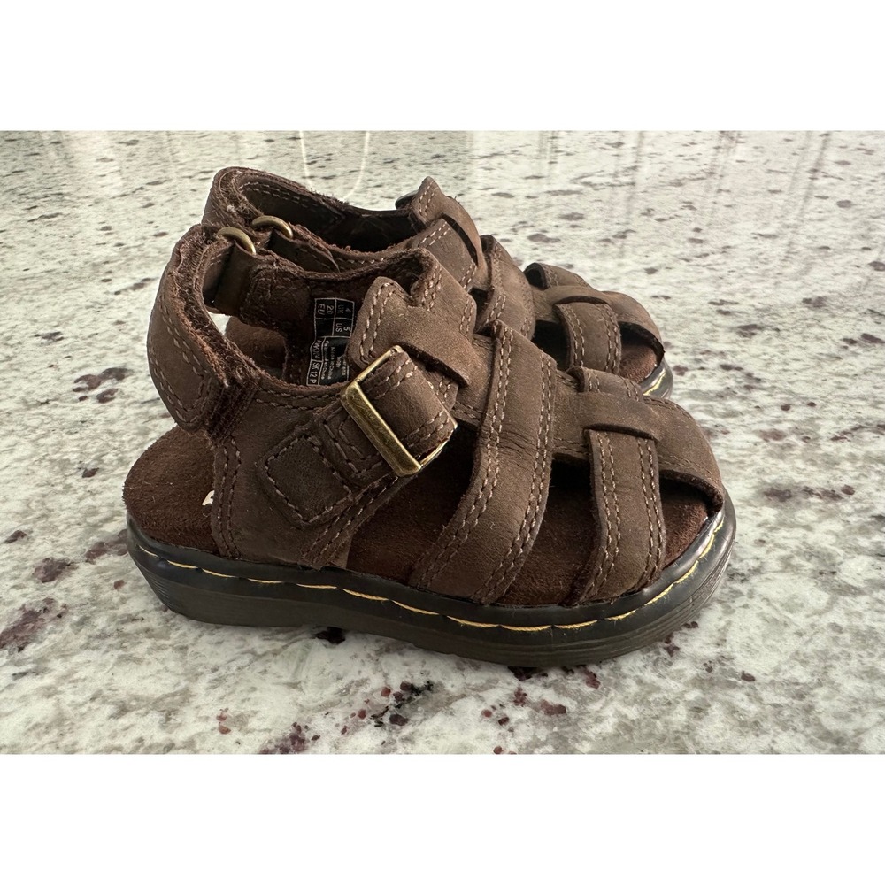 Dr. Martens Brown Toddler sandals Sz 5